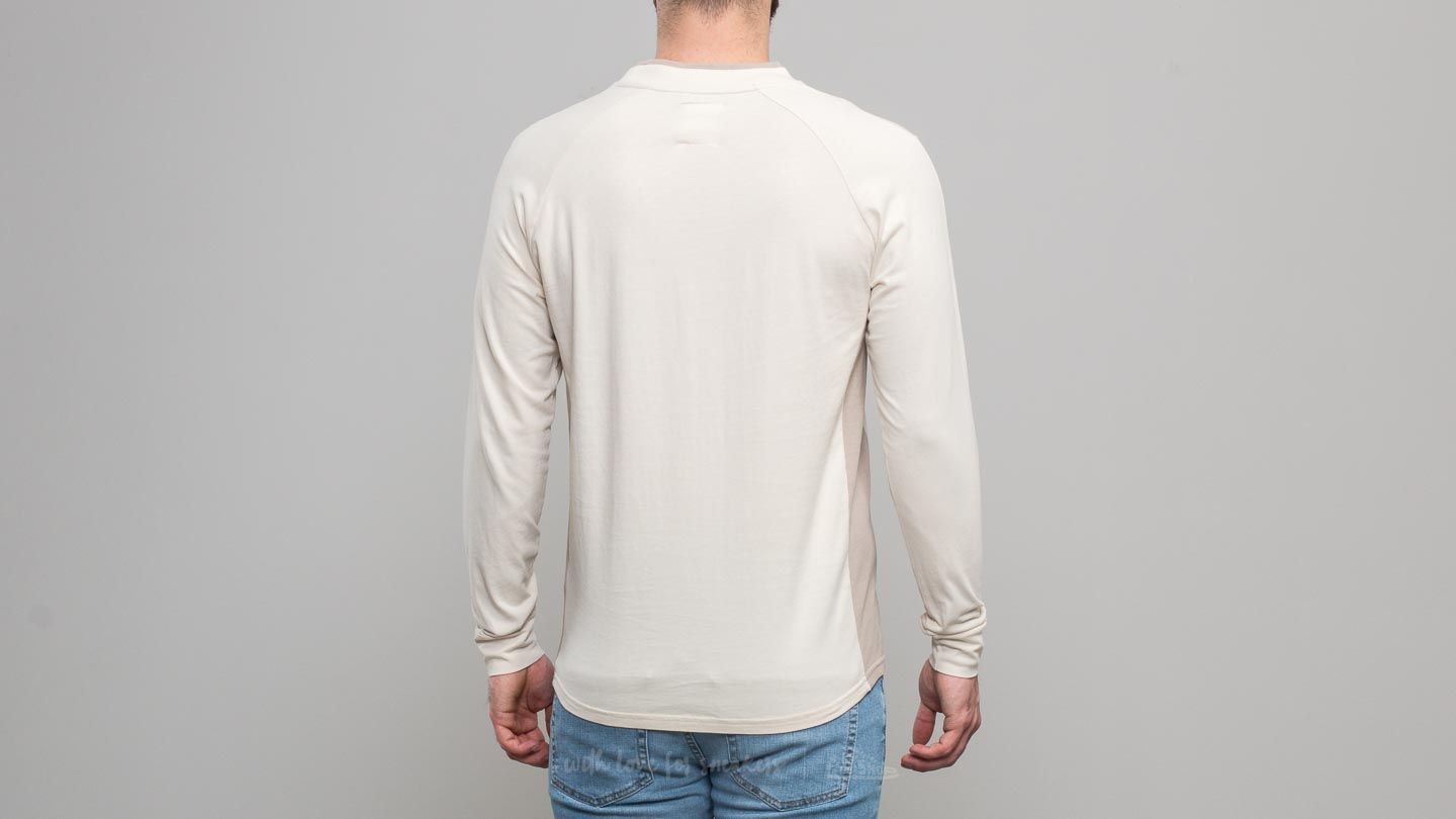 Koszulki Champion x WOOD WOOD Longsleeve Crewneck T-Shirt Off White