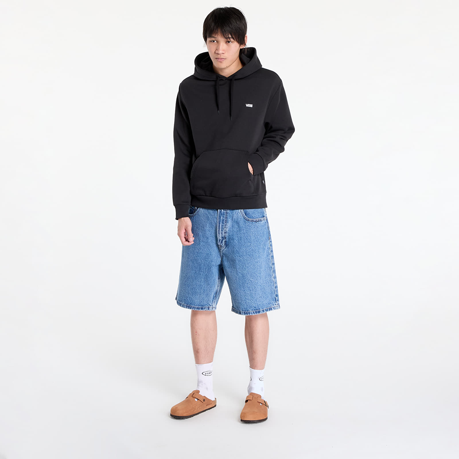 Hoodies and sweatshirts  Vans Left Chest Pull Over Hoodie Black