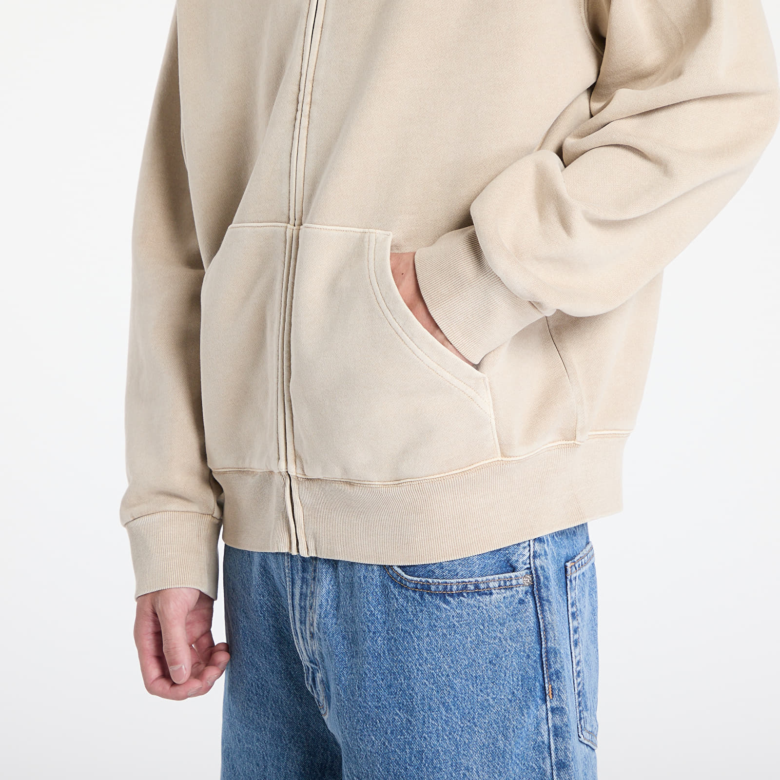Men's jackets Carhartt WIP Hooded Nelson Jacket UNISEX Fleur De Sel