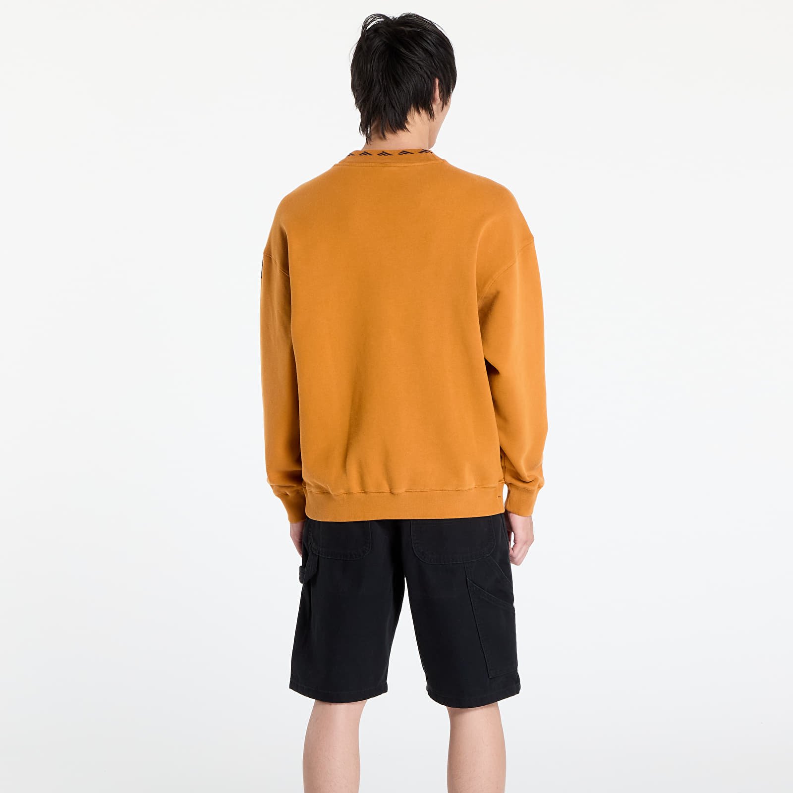 Bluzy adidas EQT Wash Crewneck Sweatshirt Craft Ochre/ White