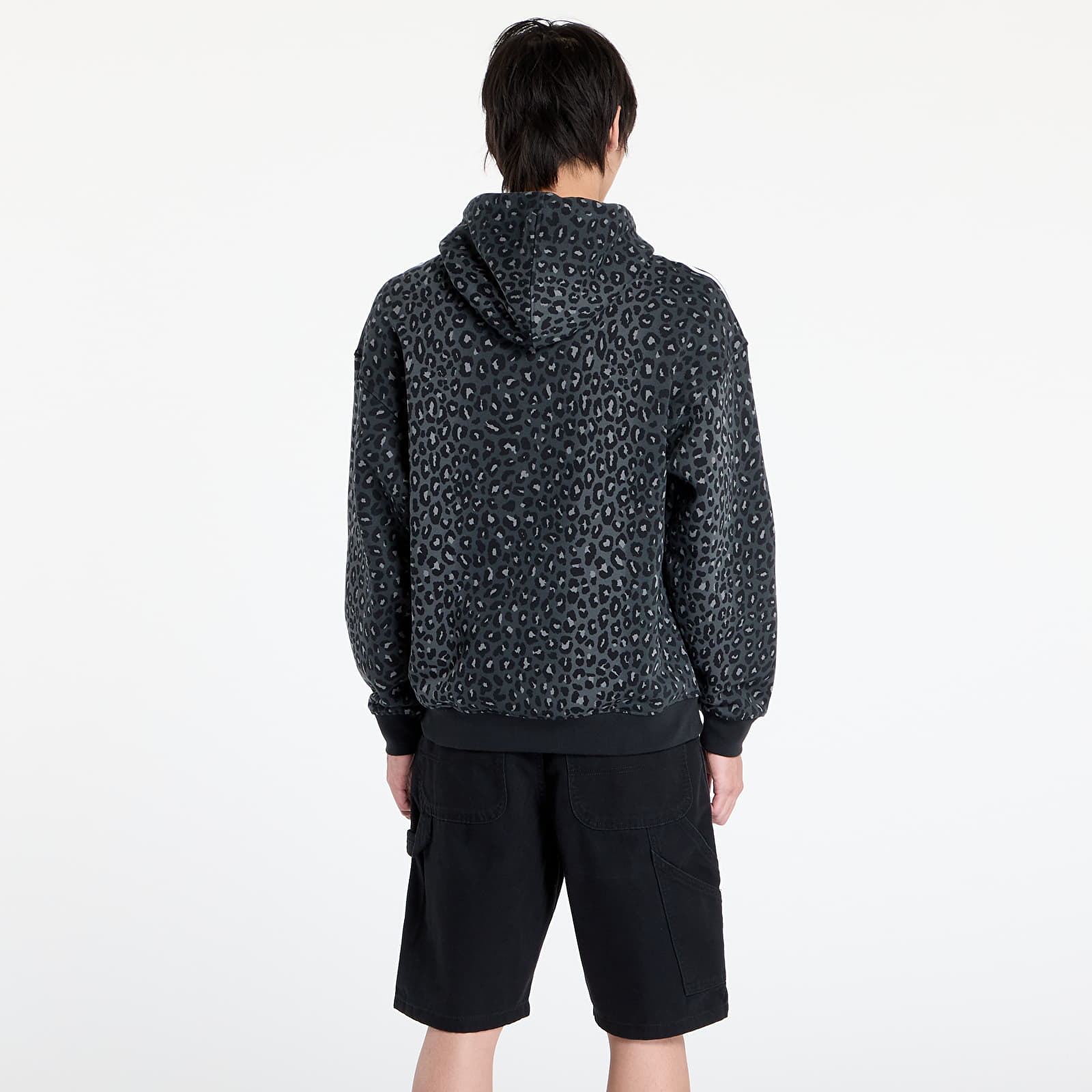 Hoodies and sweatshirts  adidas Graphic All Over Print Leo Hoodie Black