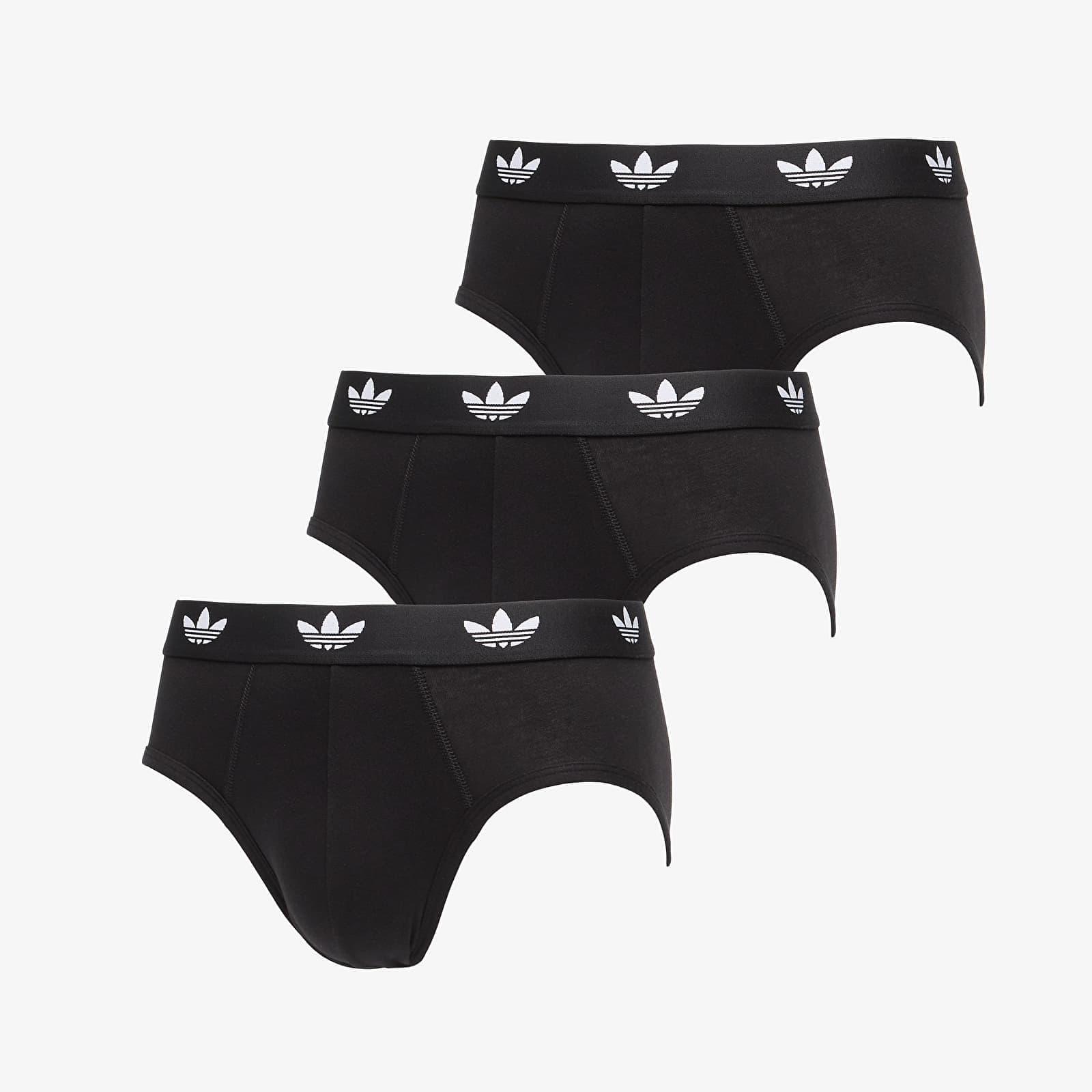 Slipy adidas Brief 3-Pack Black L