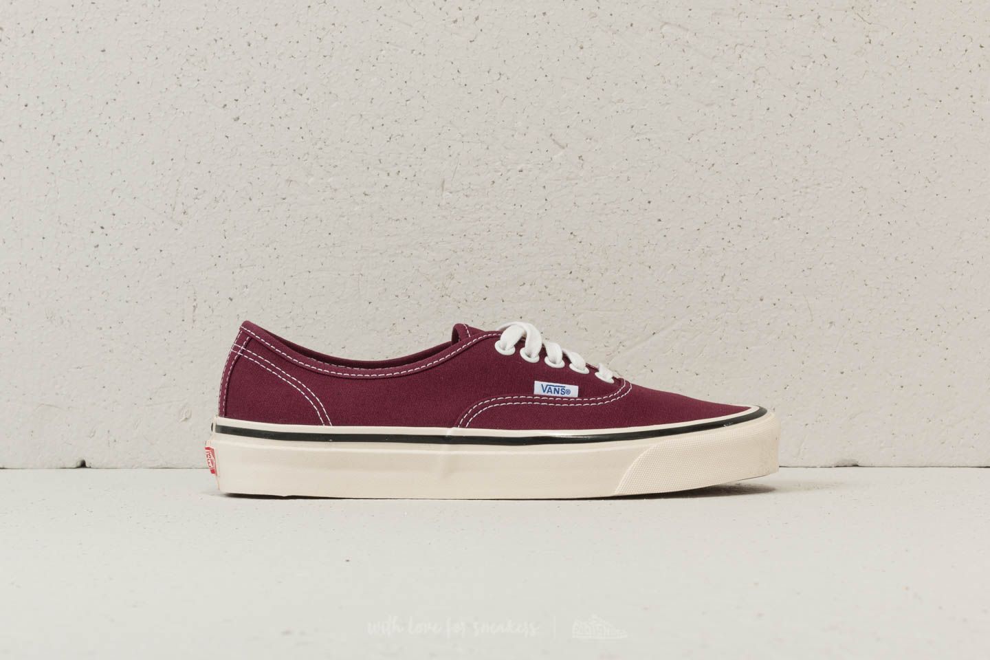 Scarpe uomo Vans Authentic 44 DX (Anaheim Factory) OG Burgundy/ Off White