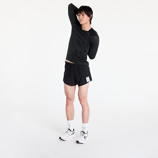 Satisfy Space-O 2.5 Distance Shorts UNISEX Black | Footshop