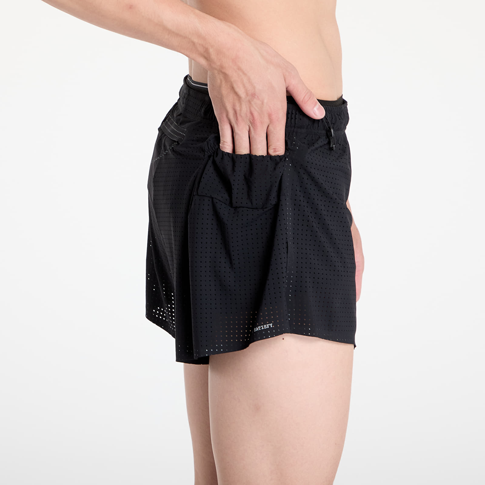 Szorty Satisfy Space-O 2.5 Distance Shorts UNISEX Black