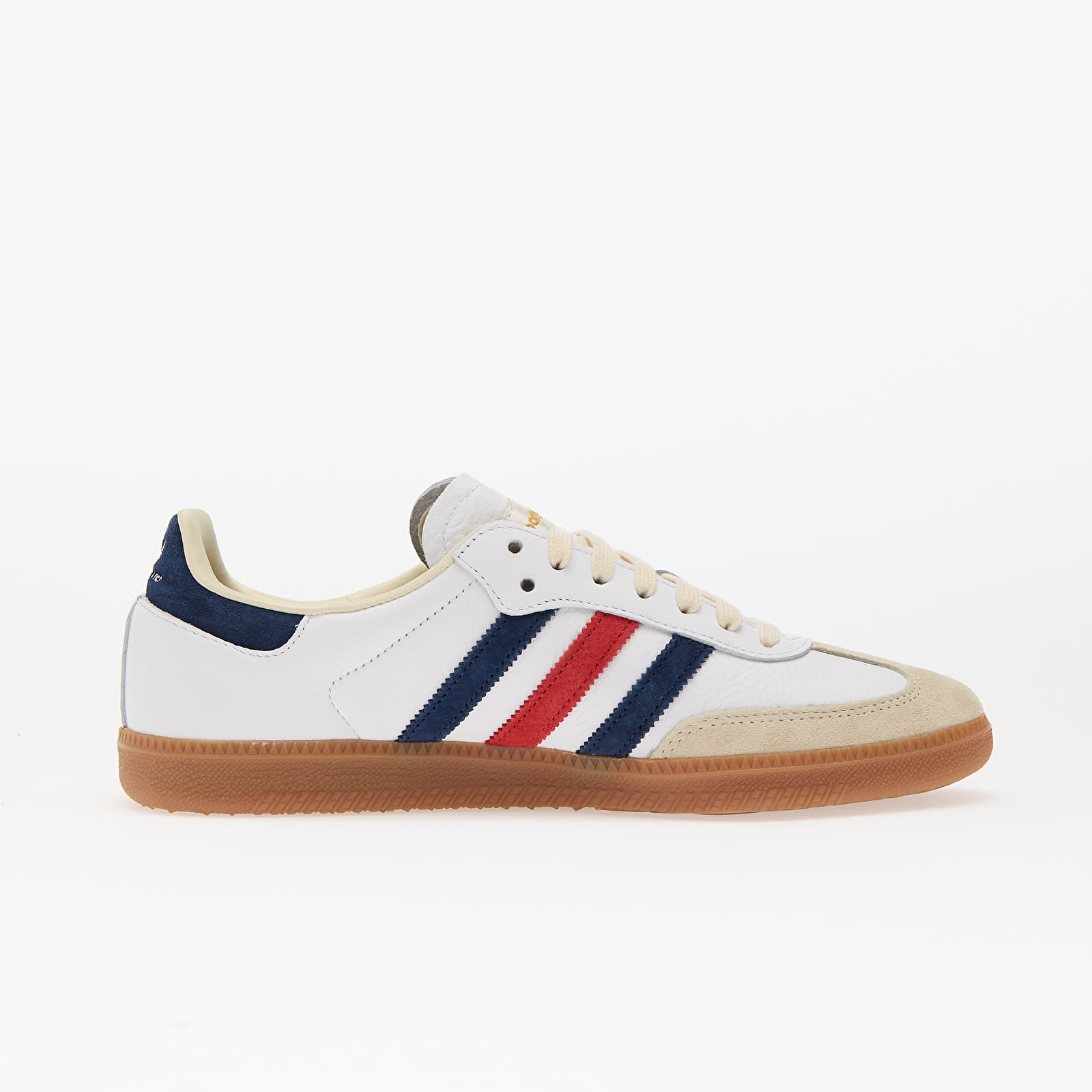 Men's shoes adidas x Sporty & Rich Samba Og Ftwr White/ Night Indigo/ Collegiate Red