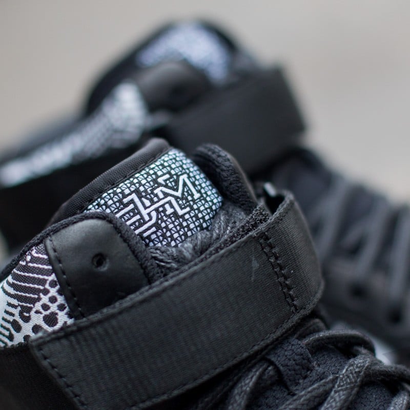 Sko til kvinder Nike W Air Force 1 Ultra Force BHM QS Black/Black-White