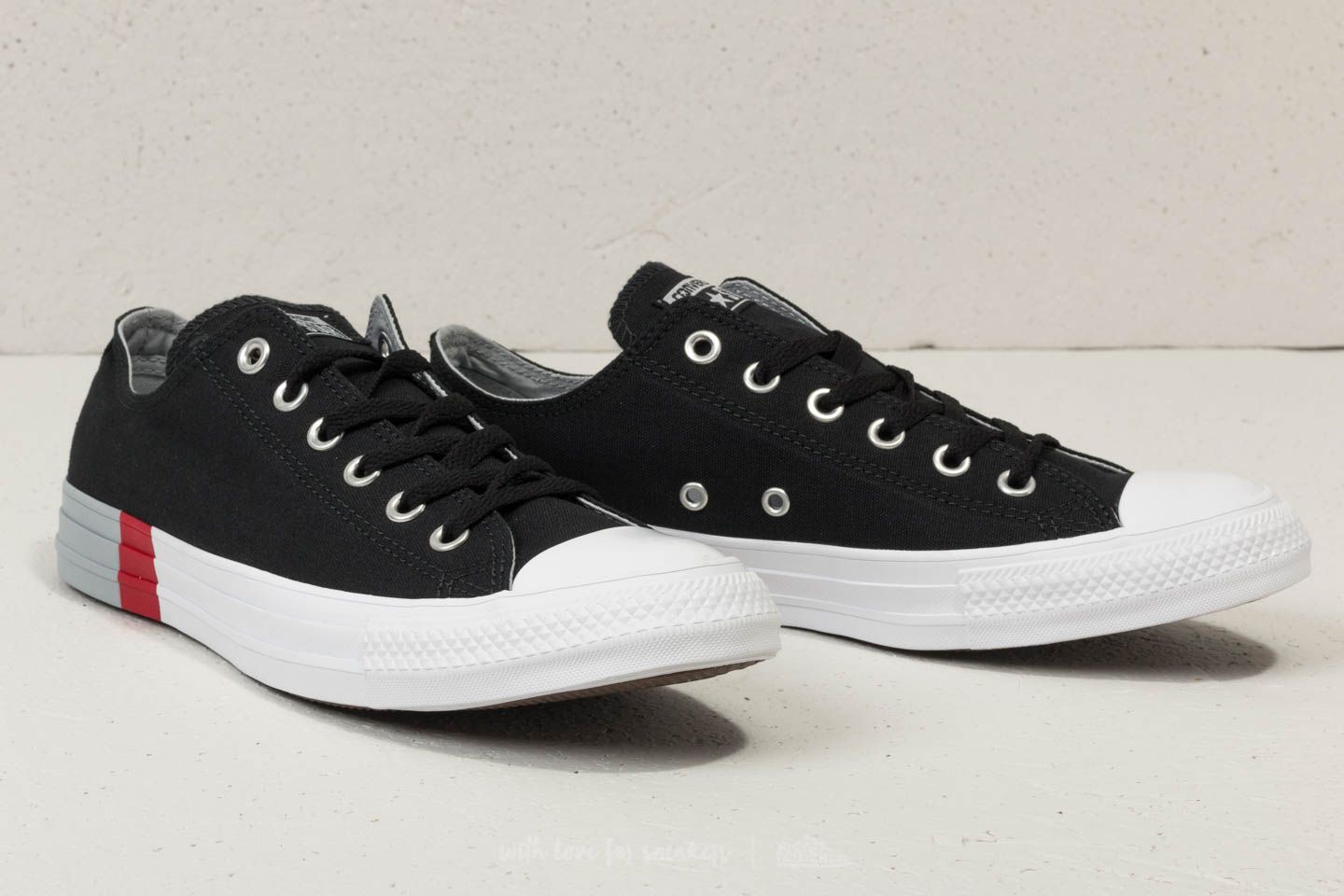 Men s shoes Converse Chuck Taylor All Star OX Black Wolf Grey