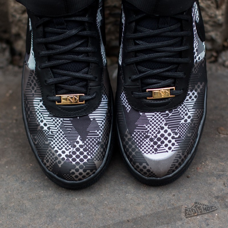 Sko til kvinder Nike W Air Force 1 Ultra Force BHM QS Black/Black-White