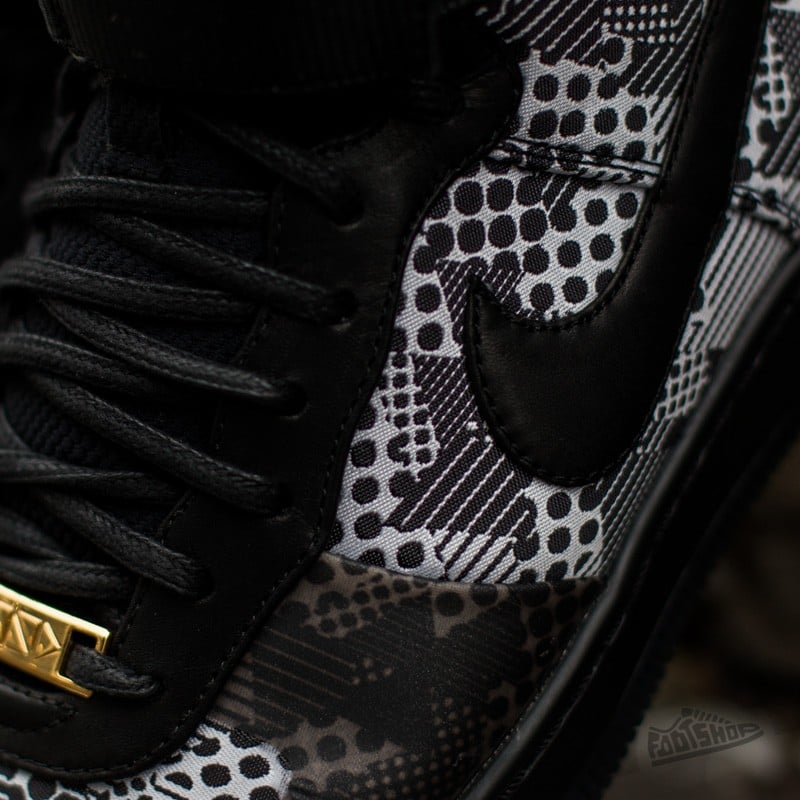 Sko til kvinder Nike W Air Force 1 Ultra Force BHM QS Black/Black-White