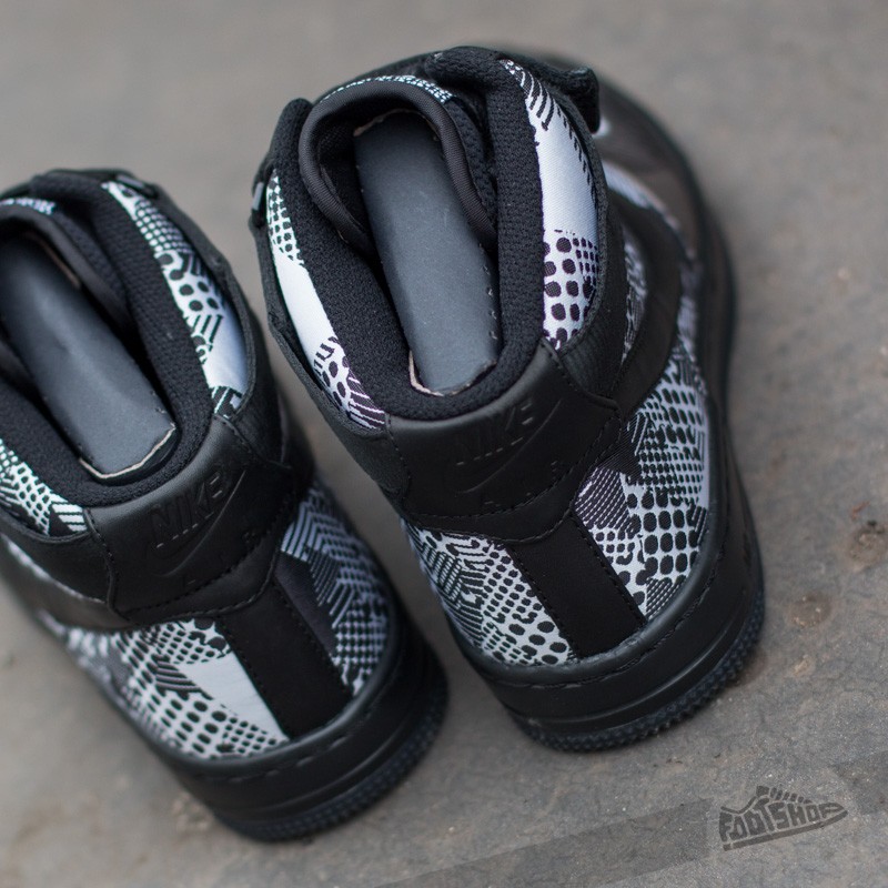 Sko til kvinder Nike W Air Force 1 Ultra Force BHM QS Black/Black-White