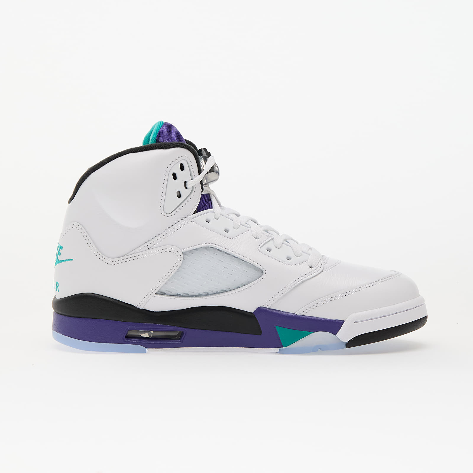 Încălțăminte și sneakerși pentru bărbați Air Jordan 5 Retro OG "Grape" (HQ7978-100) White/ New Emerald-Grape Ice-Black