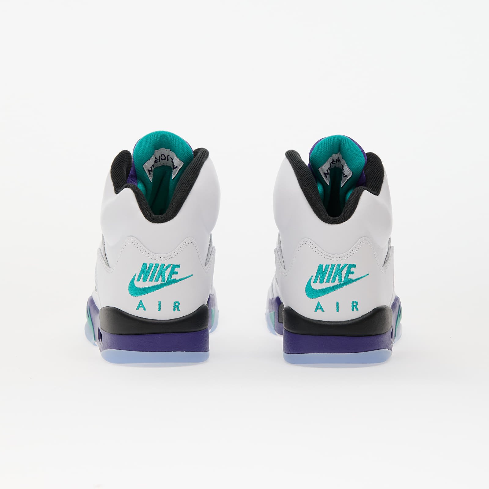 Încălțăminte și sneakerși pentru bărbați Air Jordan 5 Retro OG "Grape" (HQ7978-100) White/ New Emerald-Grape Ice-Black
