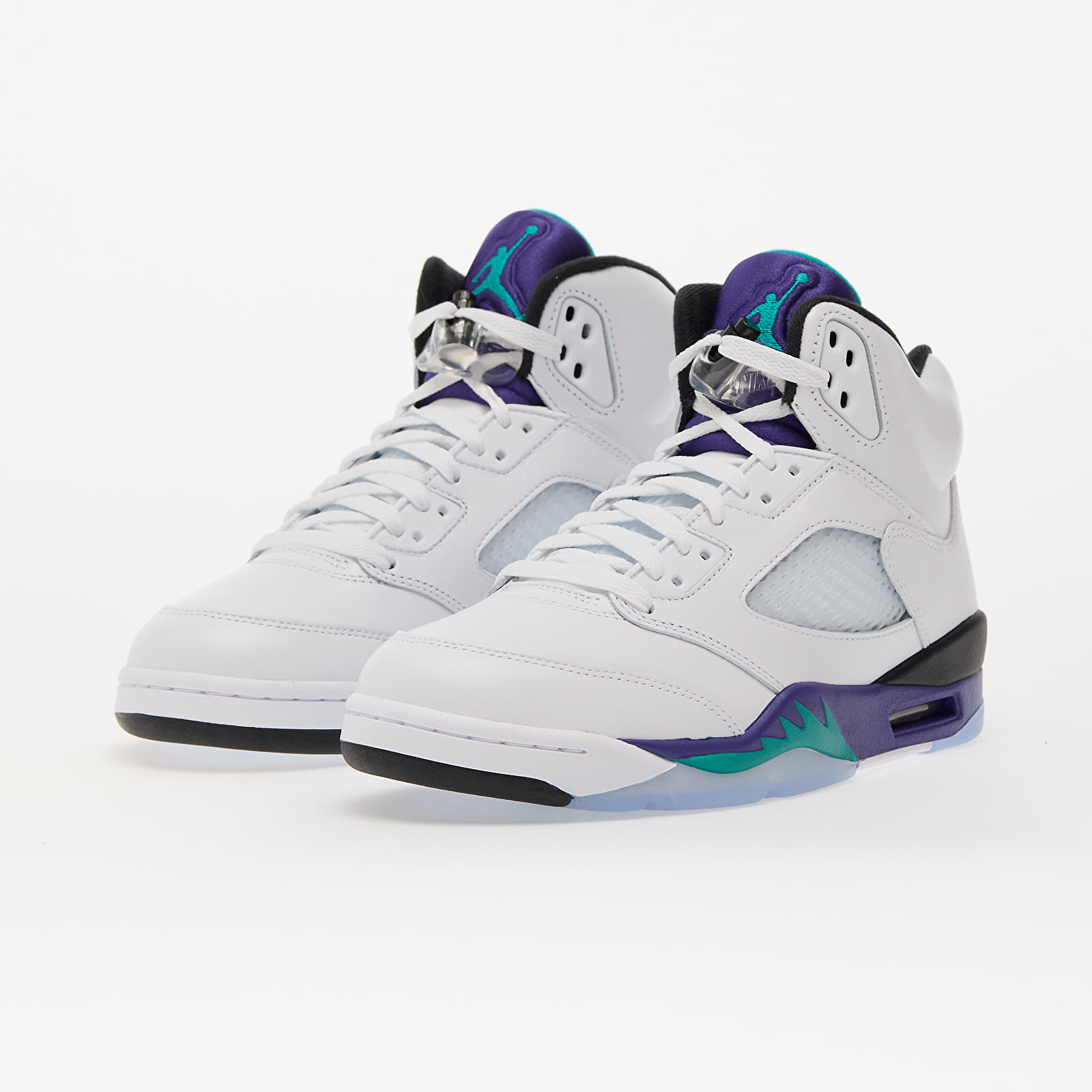 Încălțăminte și sneakerși pentru bărbați Air Jordan 5 Retro OG "Grape" (HQ7978-100) White/ New Emerald-Grape Ice-Black