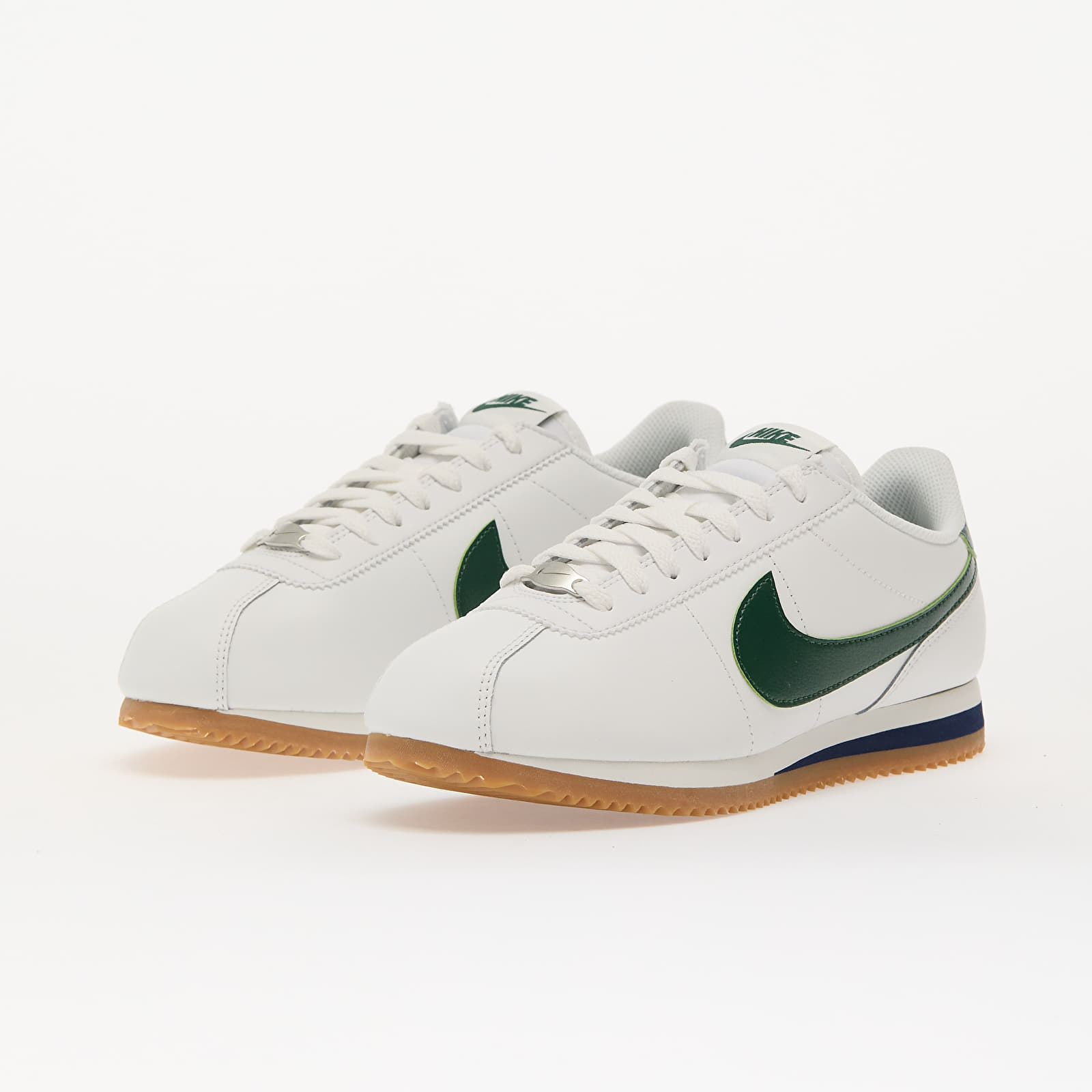 Buty męskie Nike Cortez Summit White/ Fir-Midnight Navy-Mtlc Silver-Gum Lt Brown