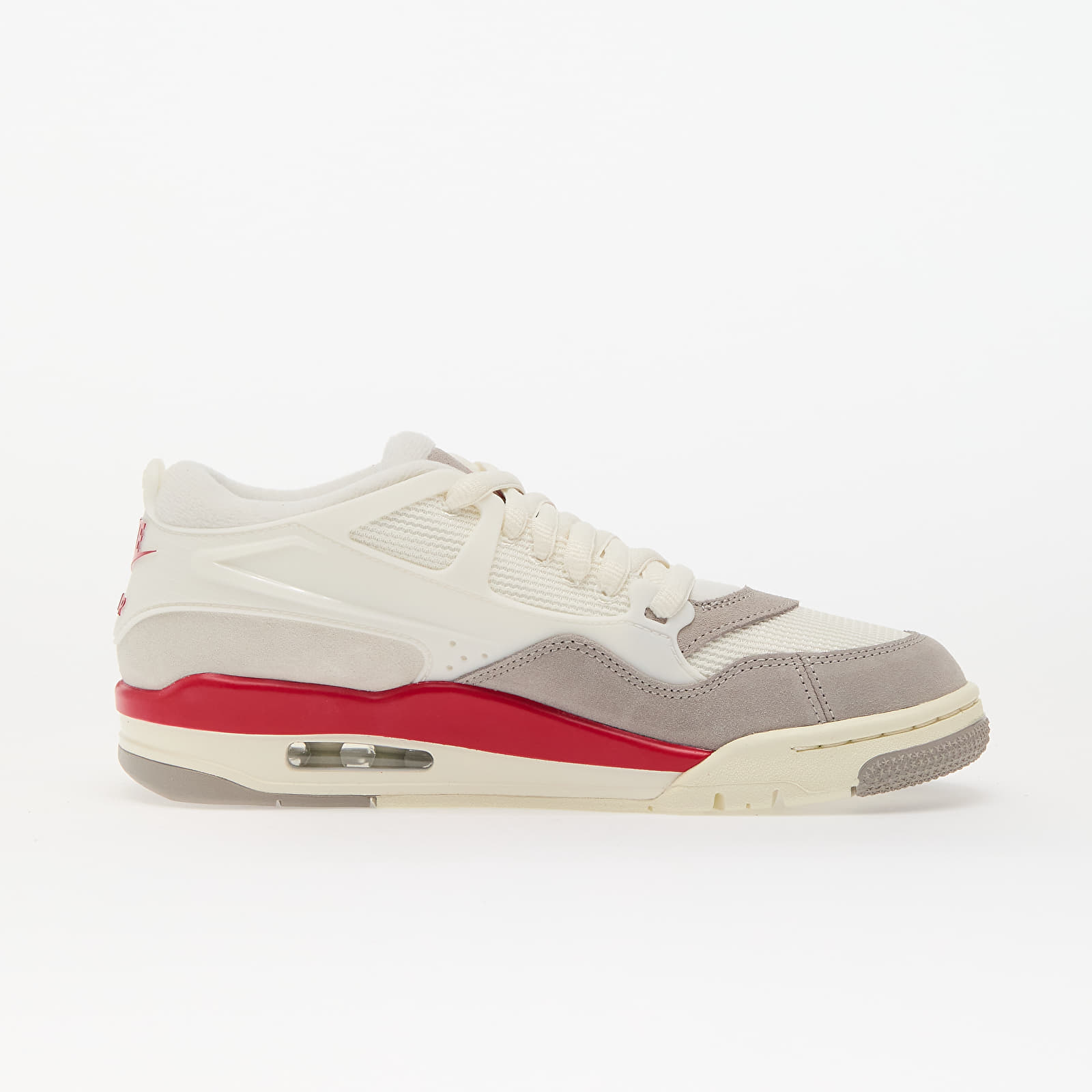 Buty męskie Air Jordan 4 Rm Sail/ Fire Red-College Grey-Coconut Milk