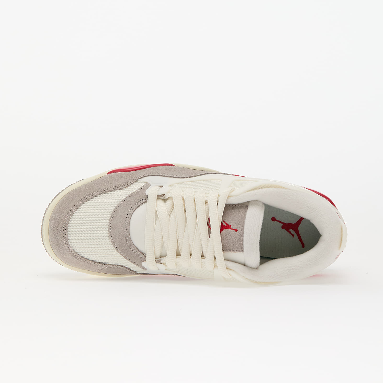 Buty męskie Air Jordan 4 Rm Sail/ Fire Red-College Grey-Coconut Milk
