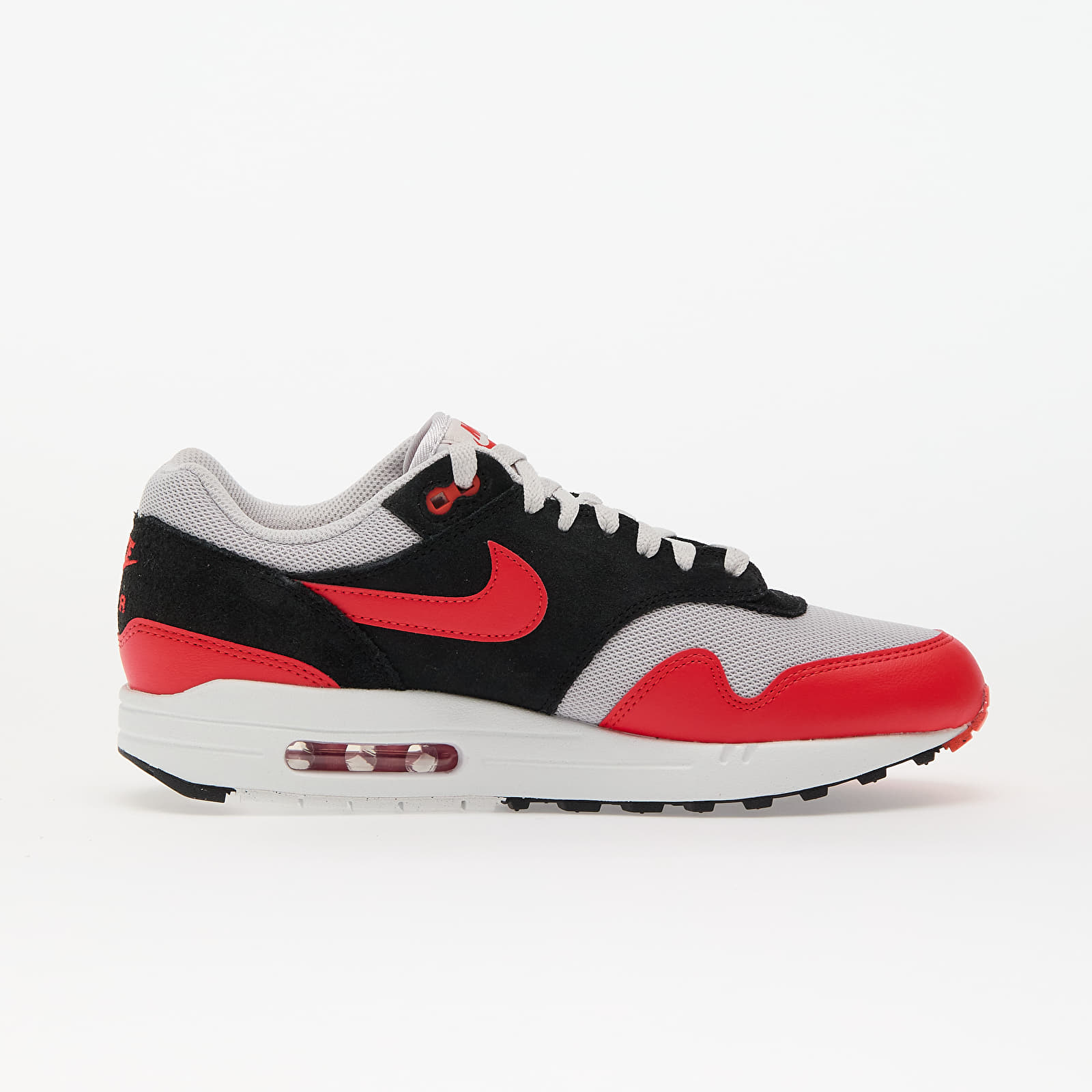 Buty męskie Nike Air Max 1 Ess Vast Grey/ Lt Crimson-Black