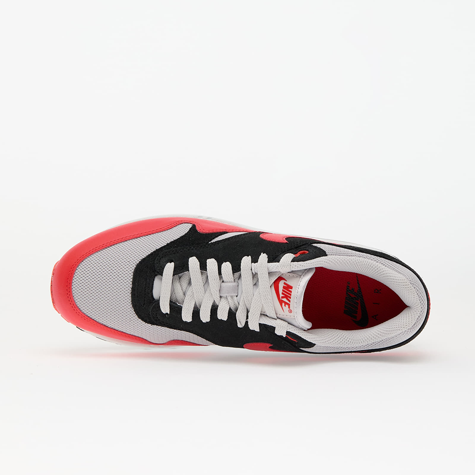 Buty męskie Nike Air Max 1 Ess Vast Grey/ Lt Crimson-Black