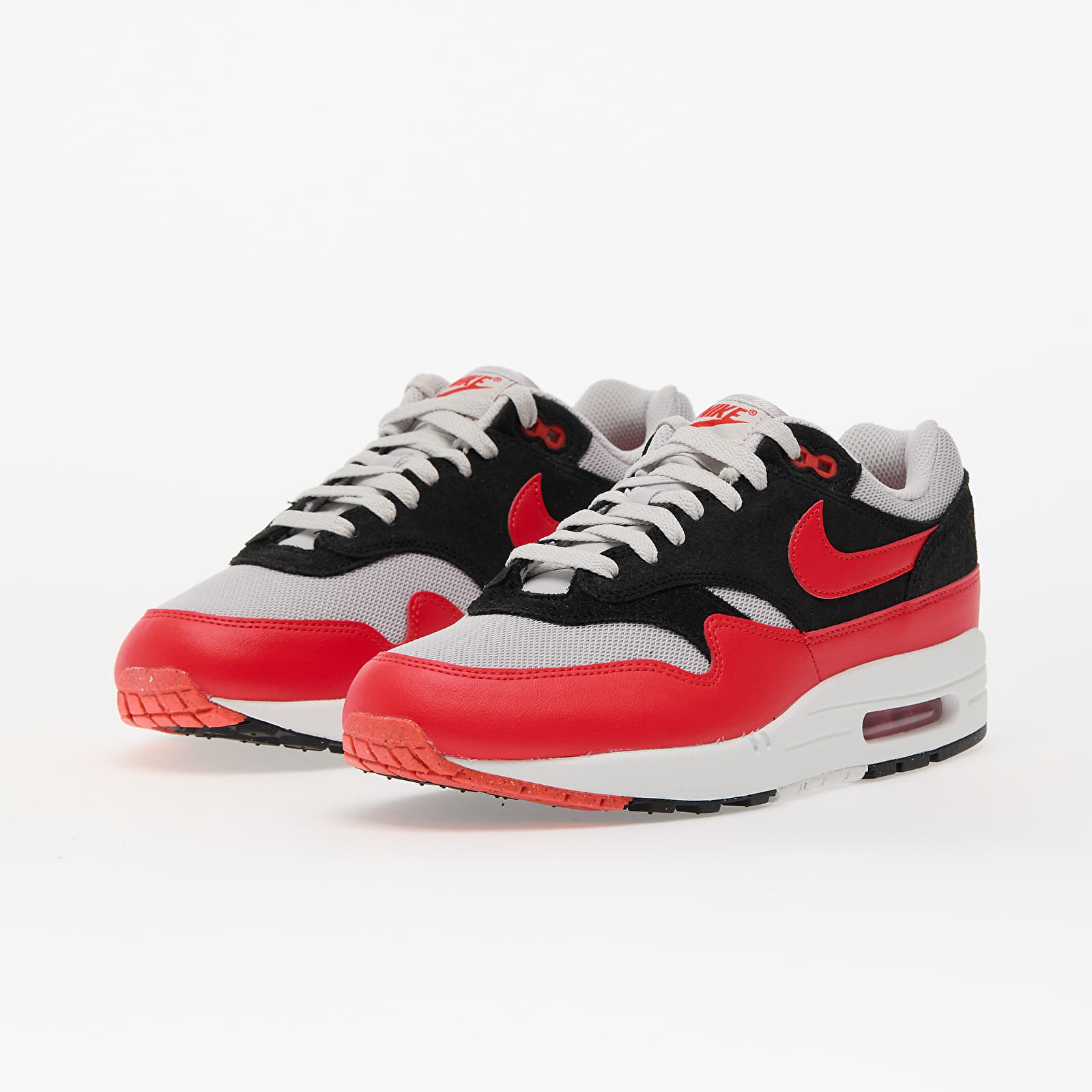 Buty męskie Nike Air Max 1 Ess Vast Grey/ Lt Crimson-Black