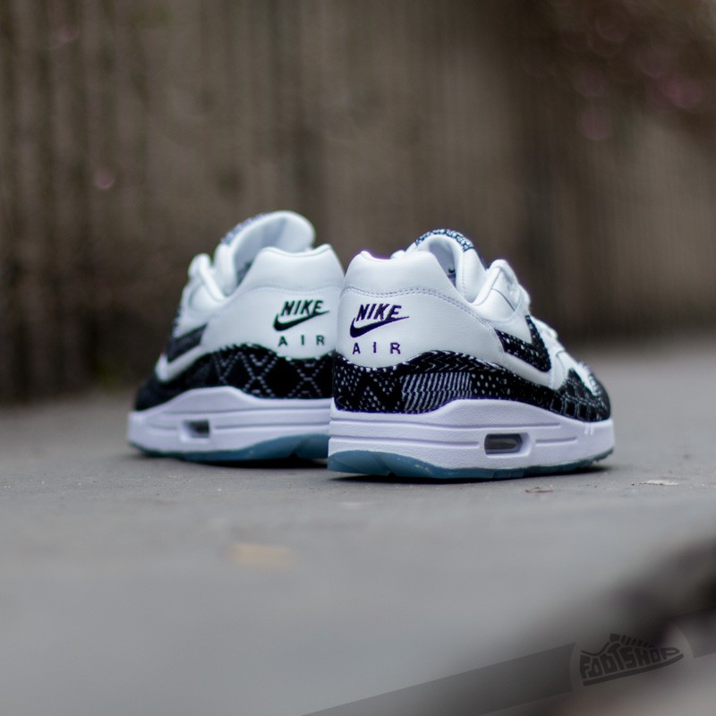 Men s shoes Nike Air max 1 BHM QS WHite Black Metallic Gold Footshop