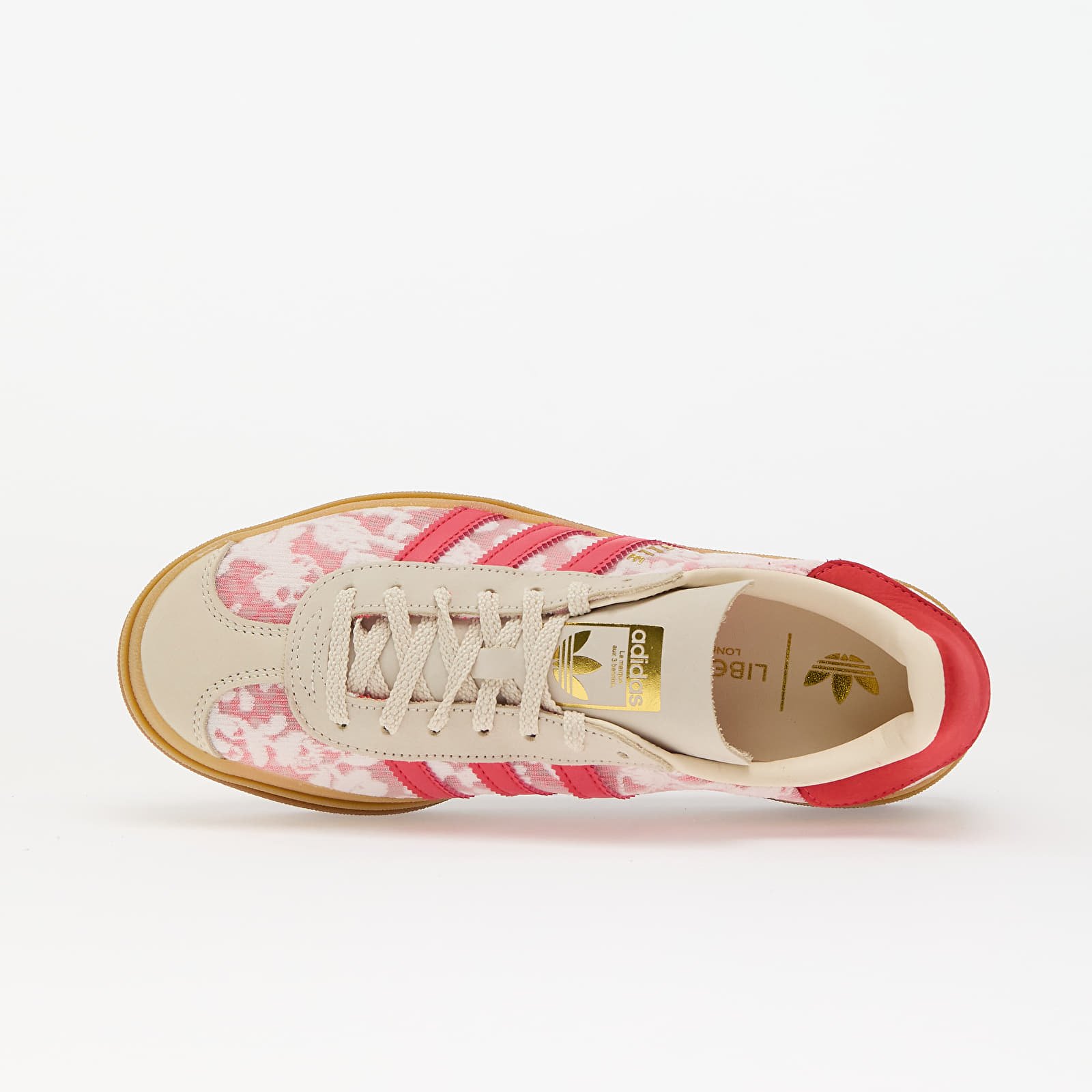 Women's shoes adidas x Liberty London Gazelle Bold W Ftw White/ Crew White/ Better Scarlet