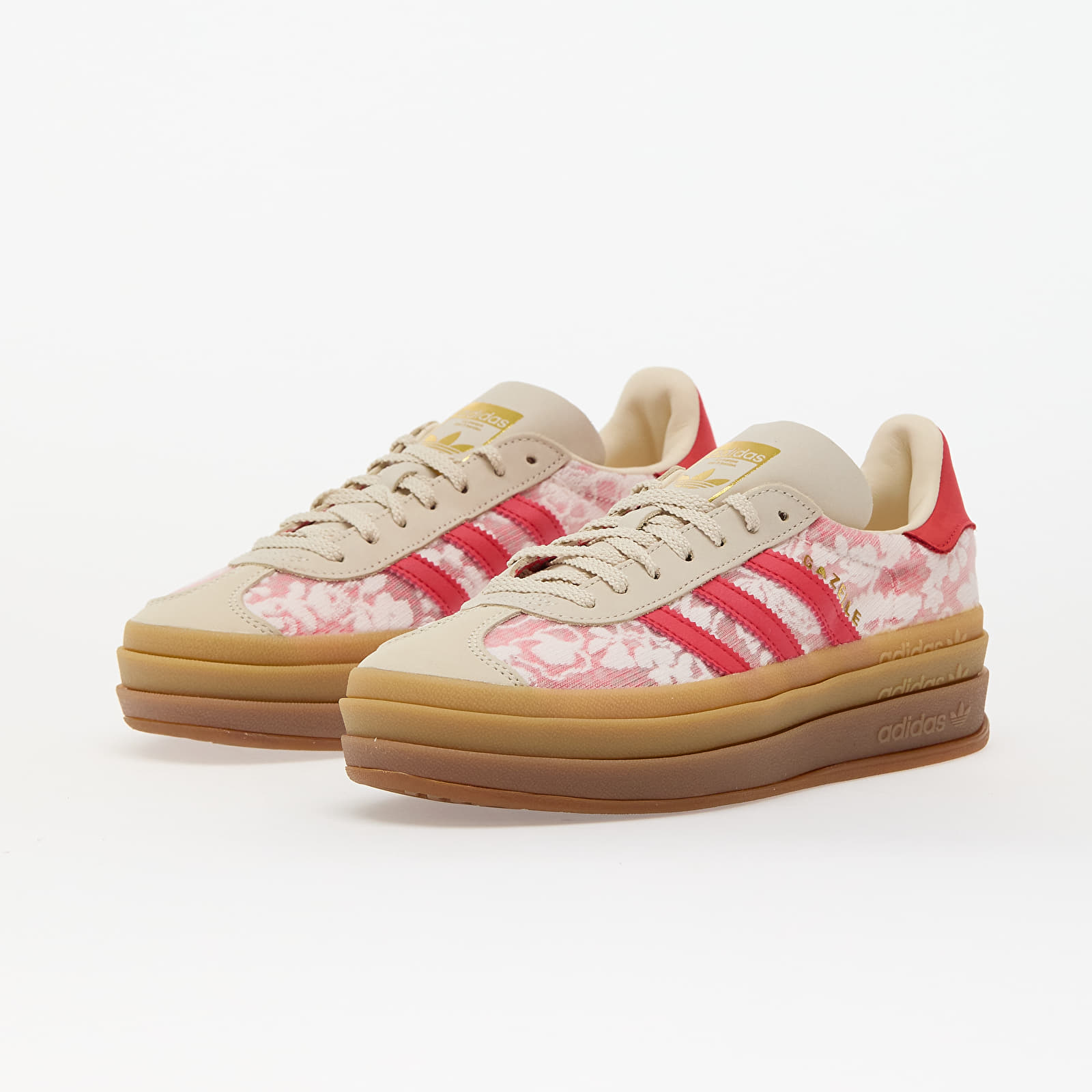 Women's shoes adidas x Liberty London Gazelle Bold W Ftw White/ Crew White/ Better Scarlet