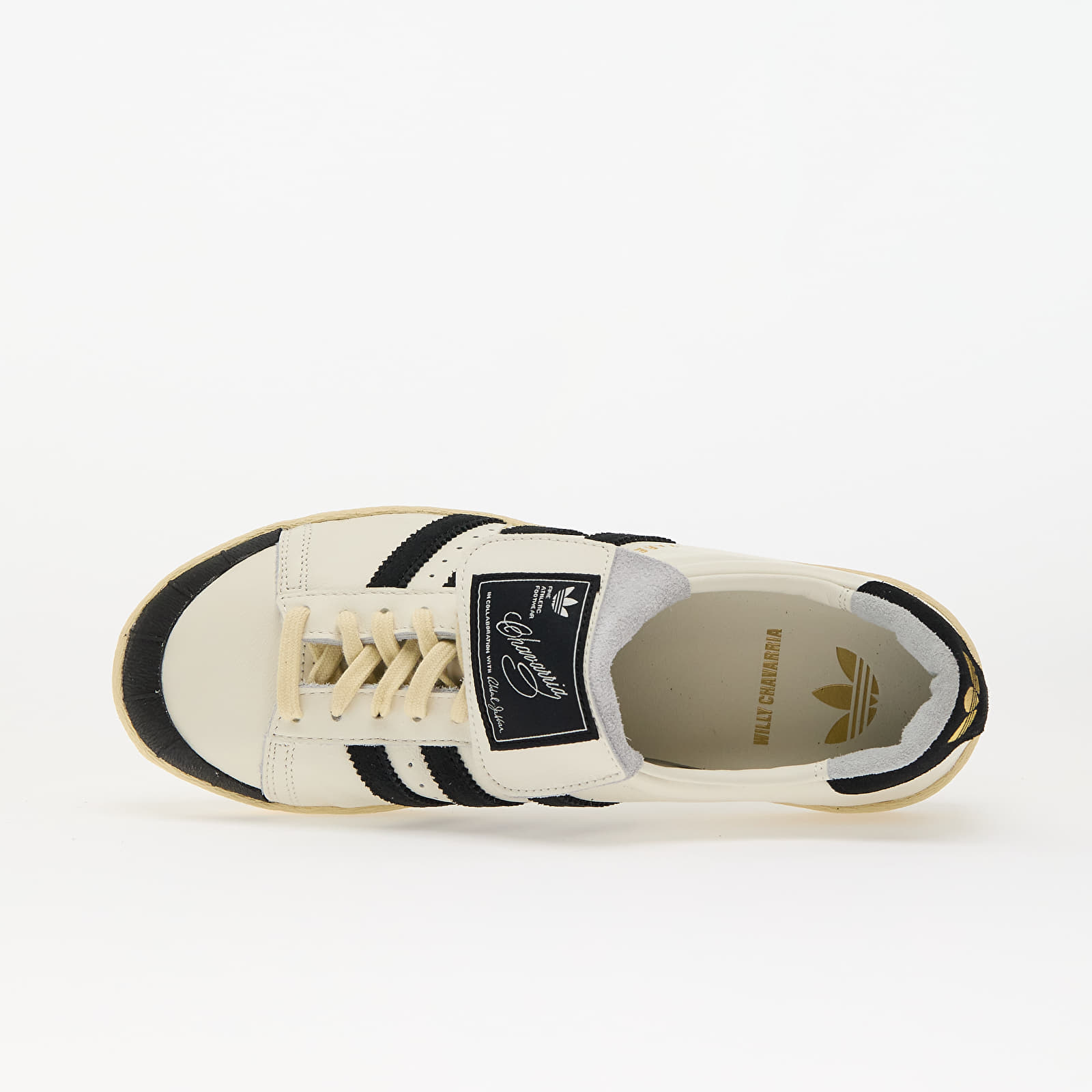 Sko til mænd adidas x Willy Chavarria Jabbar Lo Off White/ Core Black/ Core Black