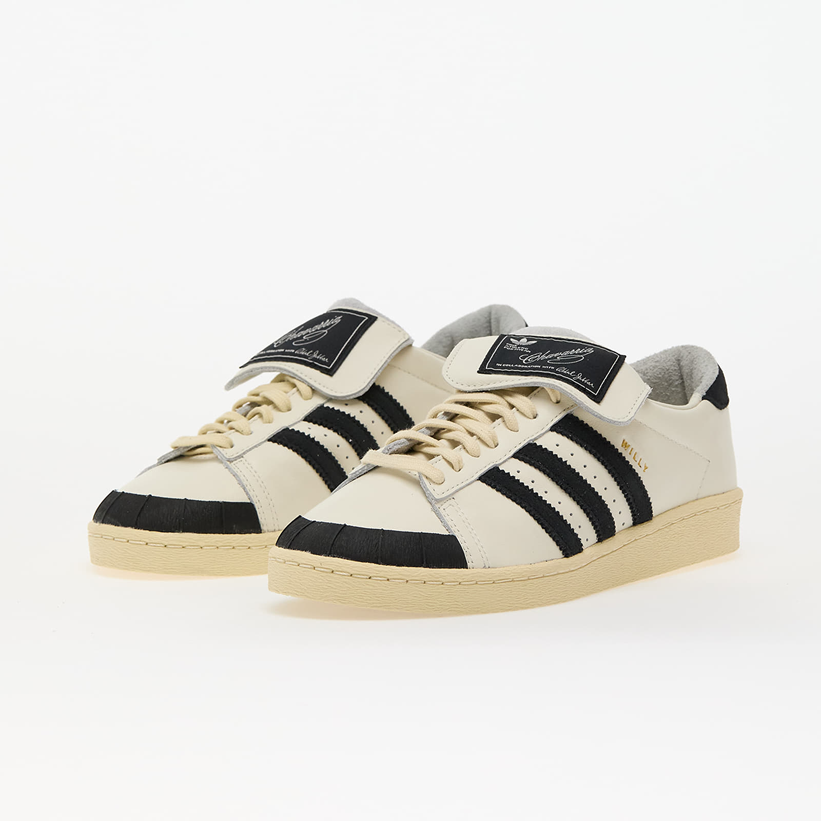 Sko til mænd adidas x Willy Chavarria Jabbar Lo Off White/ Core Black/ Core Black