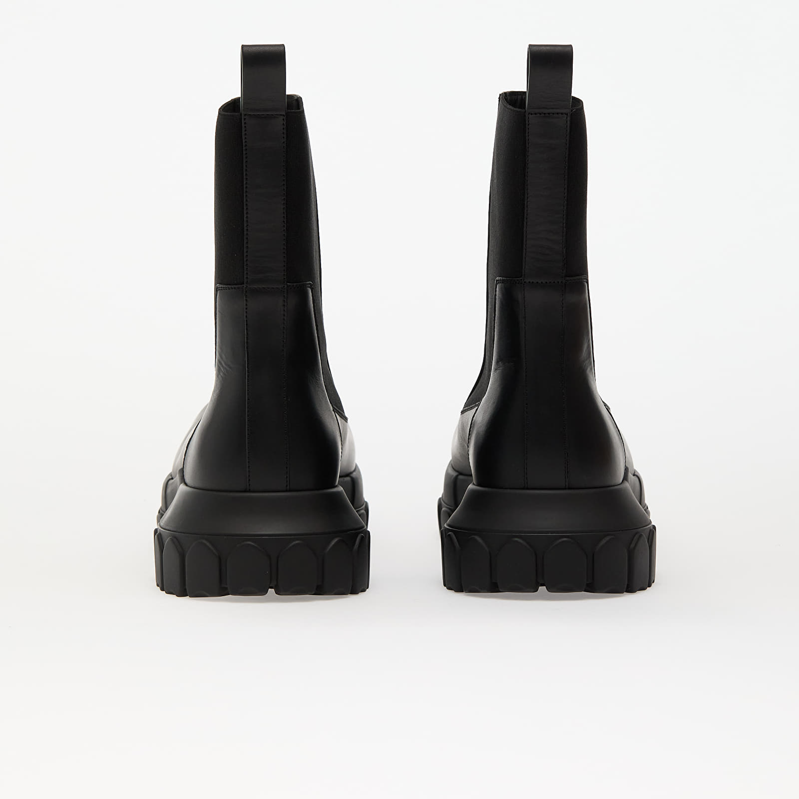 Pantofi Rick Owens Beatle Bozo Tractor Black/ Black