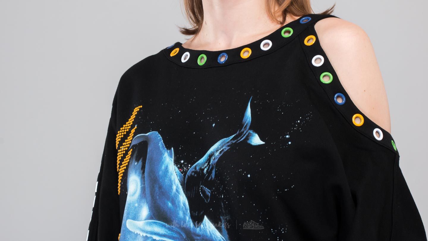 Dress Opening Ceremony Christian Riese Lassen Sweatshirt Dress Black