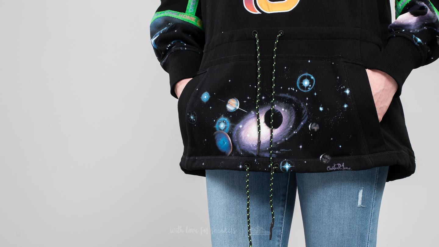 Hoodies and sweatshirts  Opening Ceremony Christian Riese Lassen Oversized Hoodie Black/ Multicolor