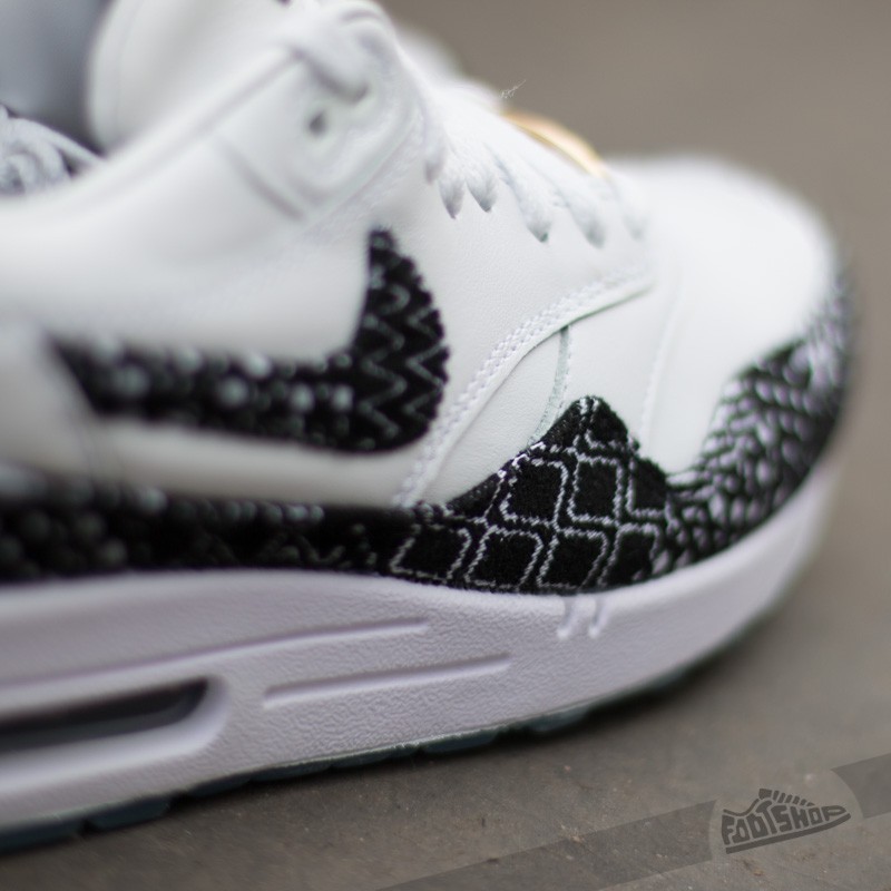 Herren Sneaker und Schuhe Nike Air max 1 BHM QS WHite Black Metallic Gold Footshop