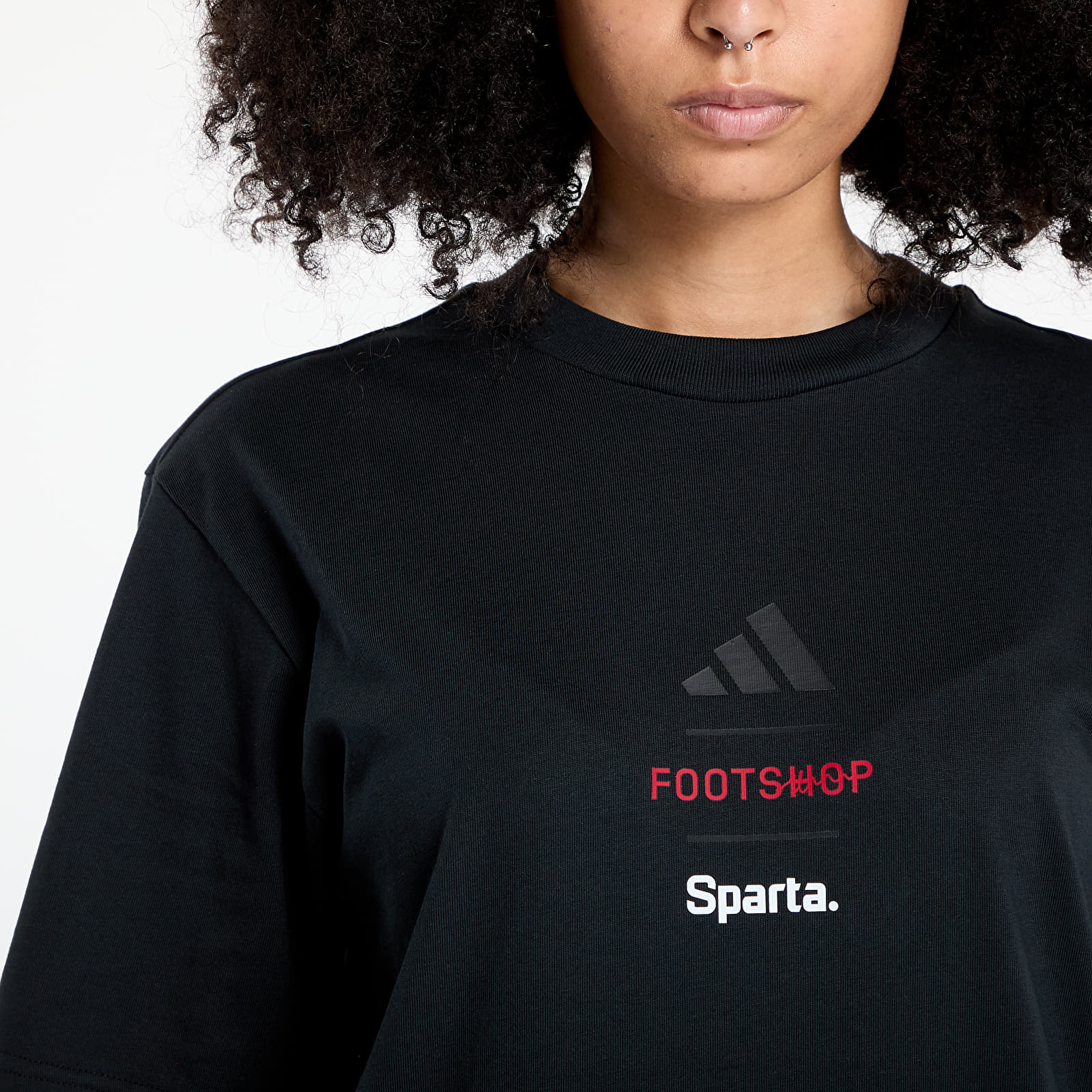 T-shirts adidas x Footshop x Sparta T-Shirt Logotype UNISEX Black