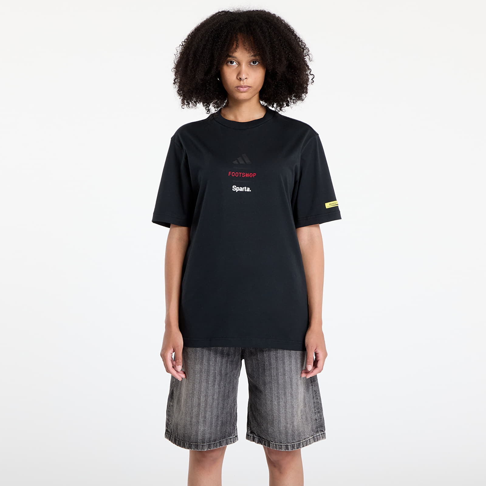 T-shirts adidas x Footshop x Sparta T-Shirt Crest UNISEX Black