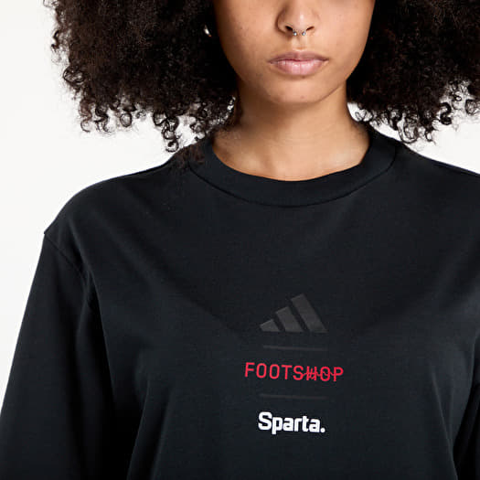 adidas x Footshop x Sparta T-Shirt Crest UNISEX Black | Footshop
