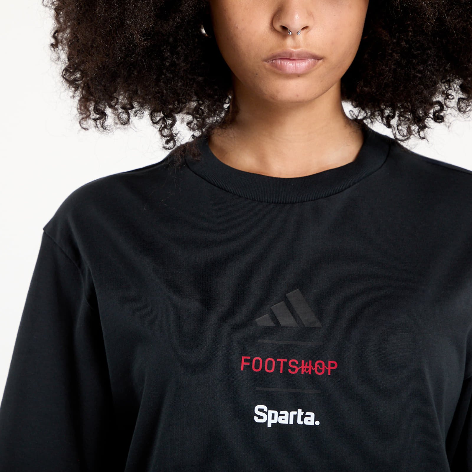 T-shirts adidas x Footshop x Sparta T-Shirt Crest UNISEX Black