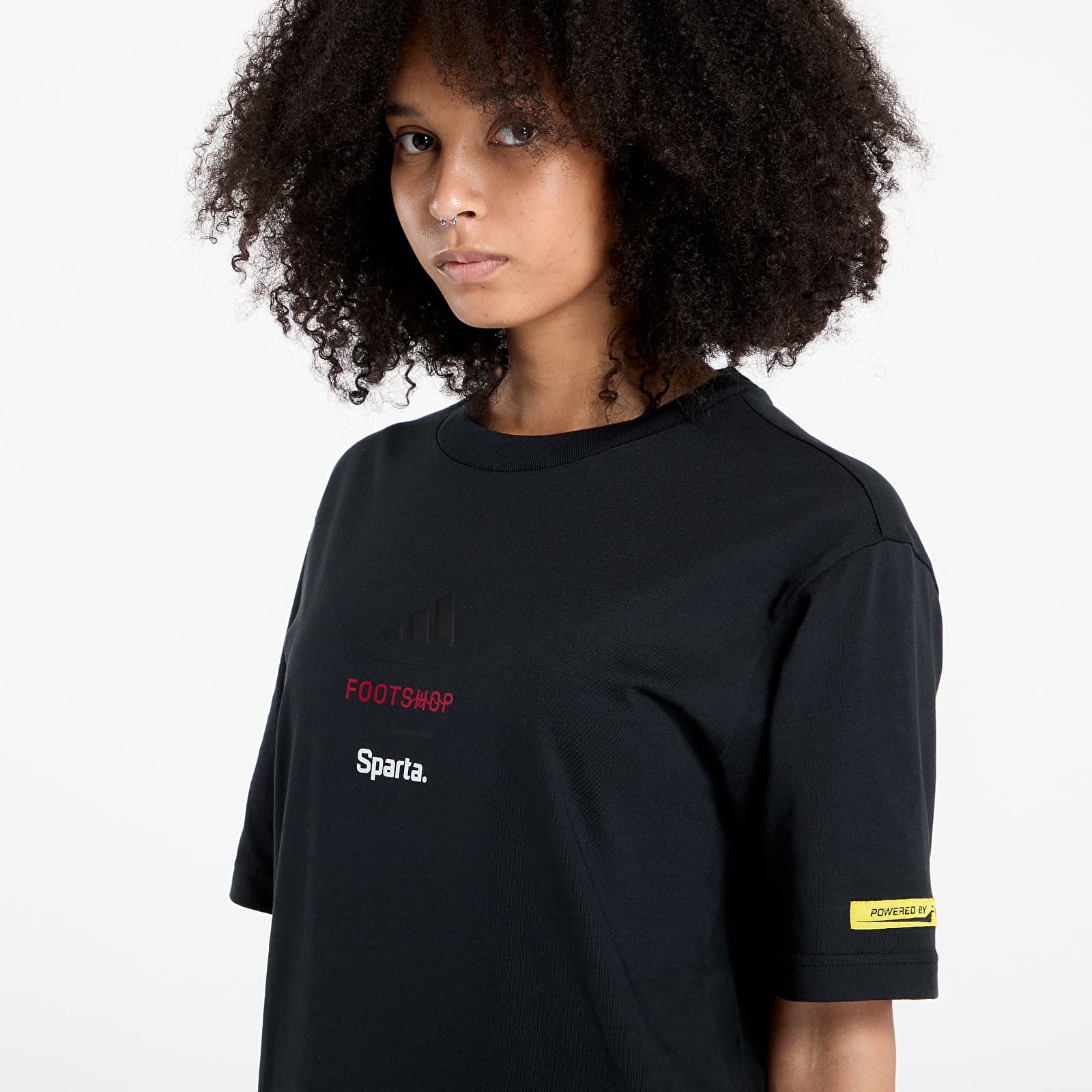 T-shirts adidas x Footshop x Sparta T-Shirt Crest UNISEX Black