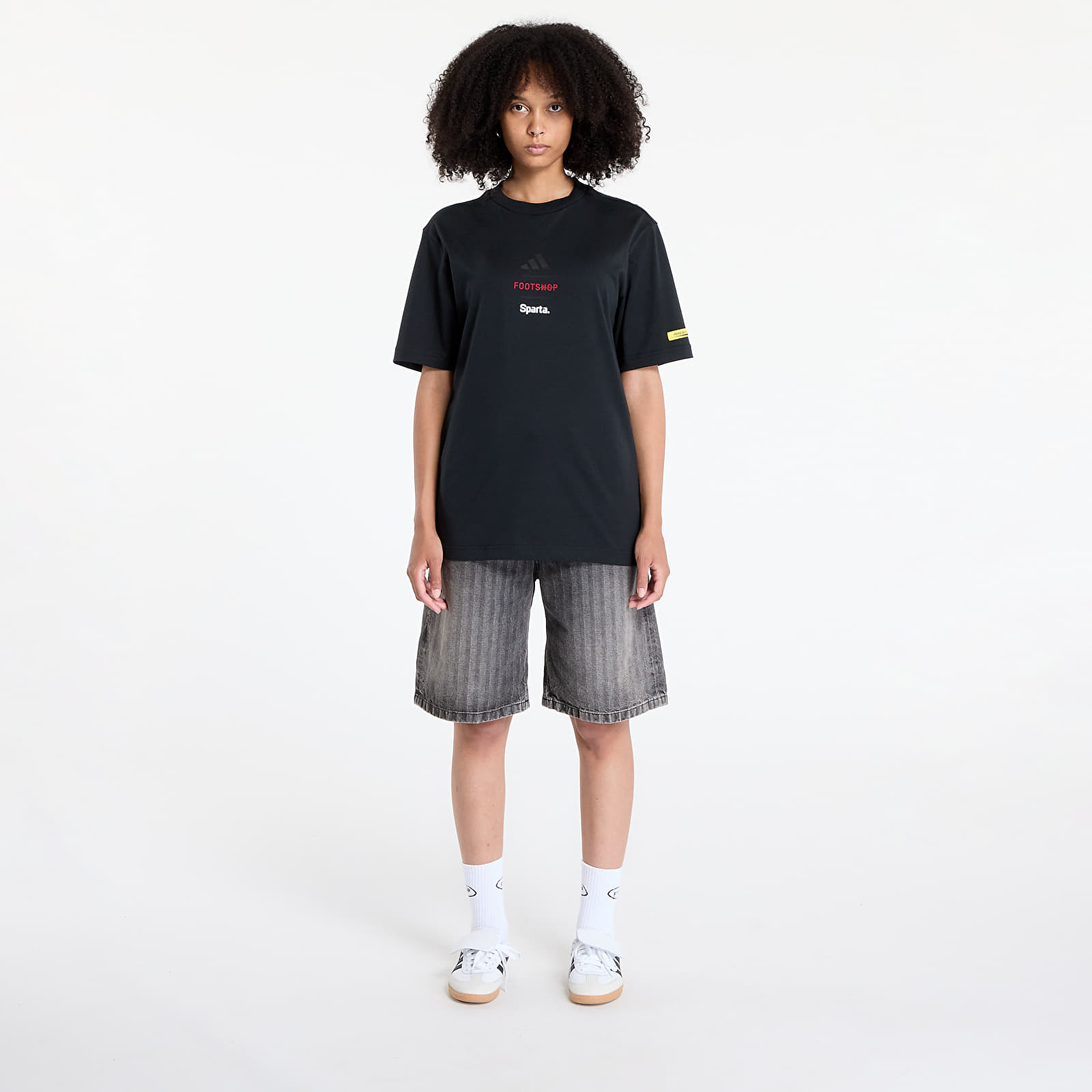 T-shirts adidas x Footshop x Sparta T-Shirt Crest UNISEX Black