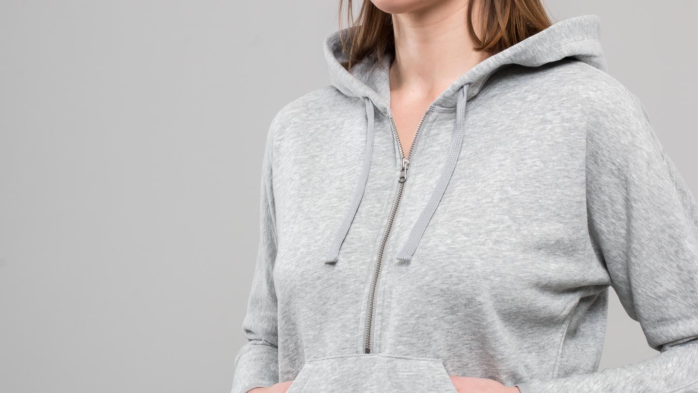Hoodies and sweatshirts Calvin Klein Half Zip Hoodie Grey Heather Footshop