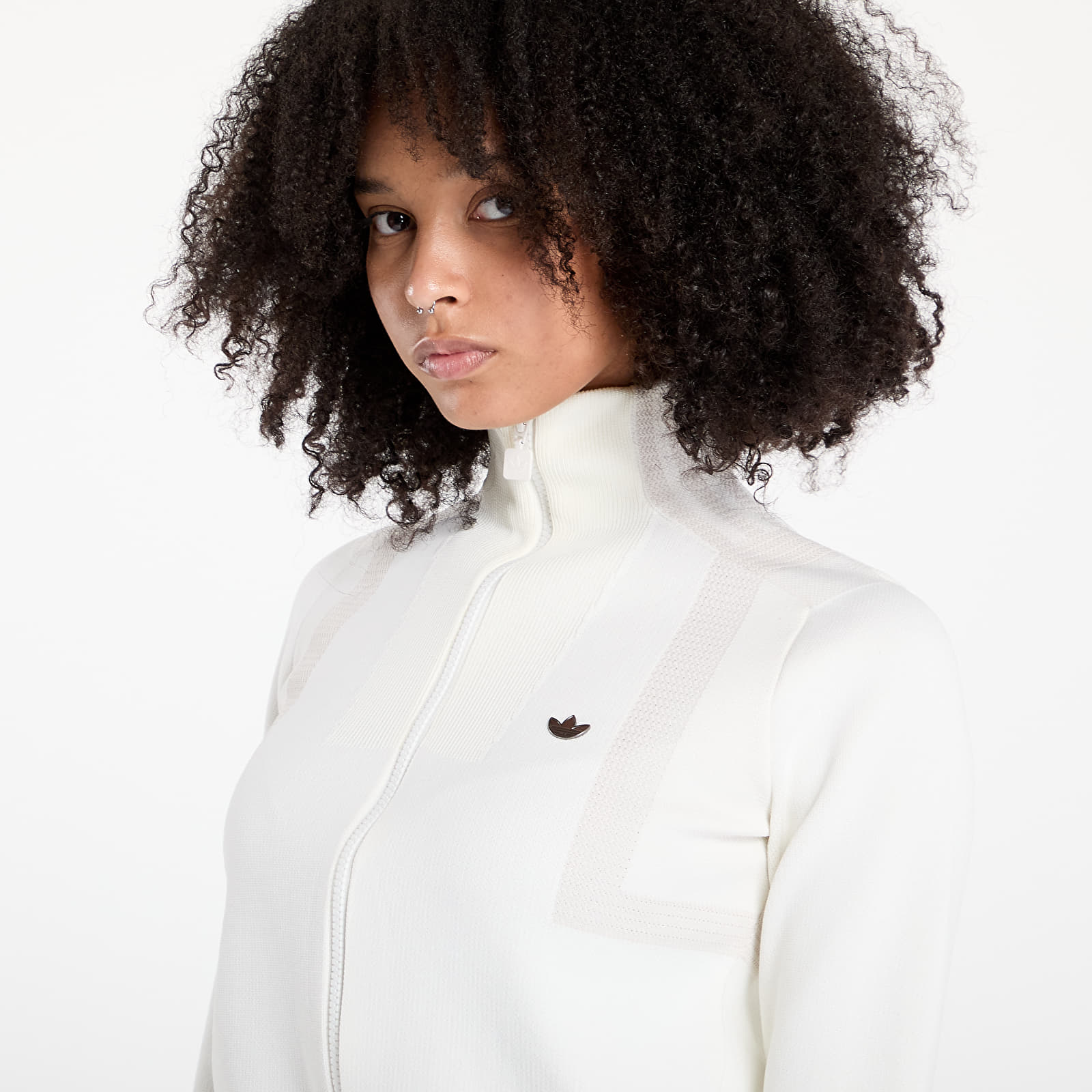 Sudaderas adidas Track Top Off White