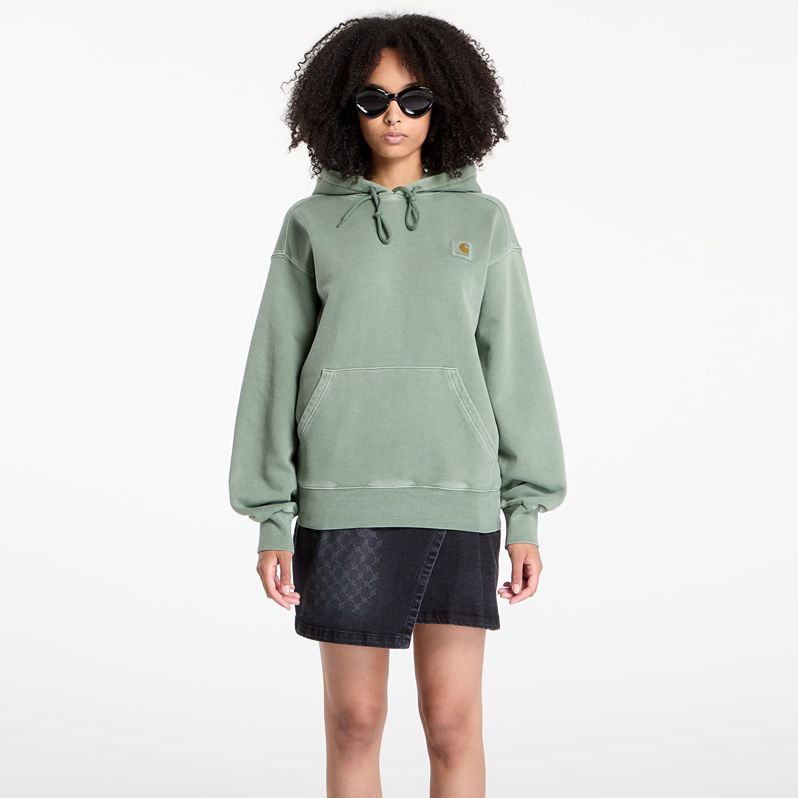 Bluzy Carhartt WIP Hooded Nelson Sweatshirt UNISEX Park