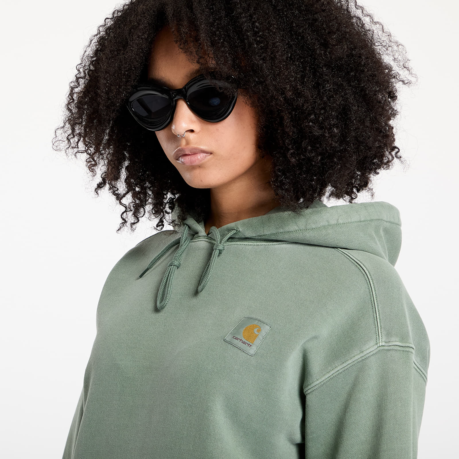 Bluzy Carhartt WIP Hooded Nelson Sweatshirt UNISEX Park