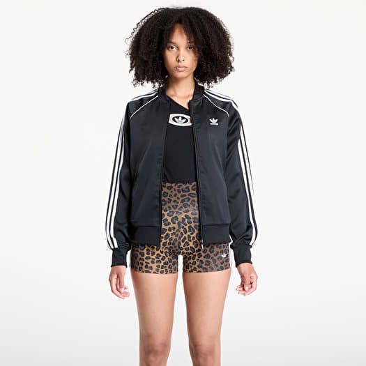 adidas SST Adicolor Satin Track Top Black/ White