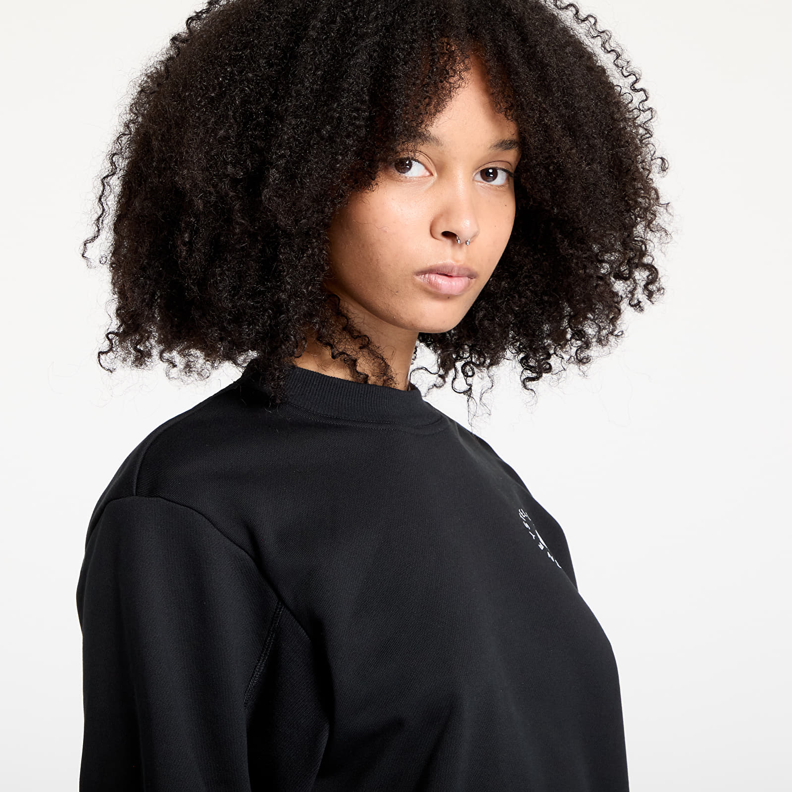 Bluzy adidas by Stella Mccartney Regular Sweatshirt Black/ Black
