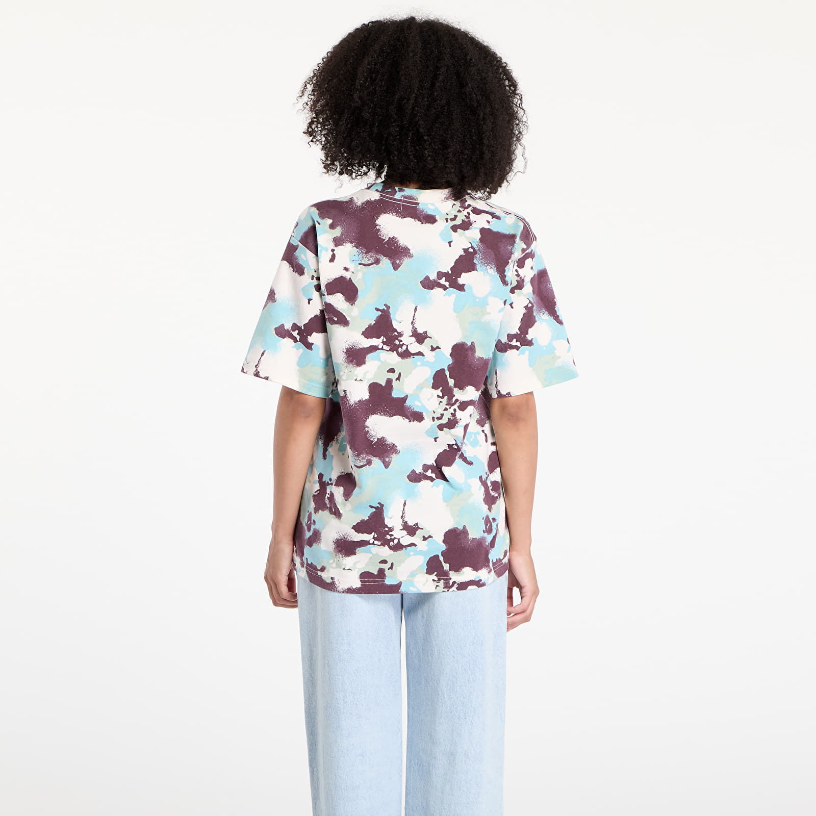 T-Shirts A BATHING APE Map Camo Ape Head One Point Tee UNISEX Multicolor