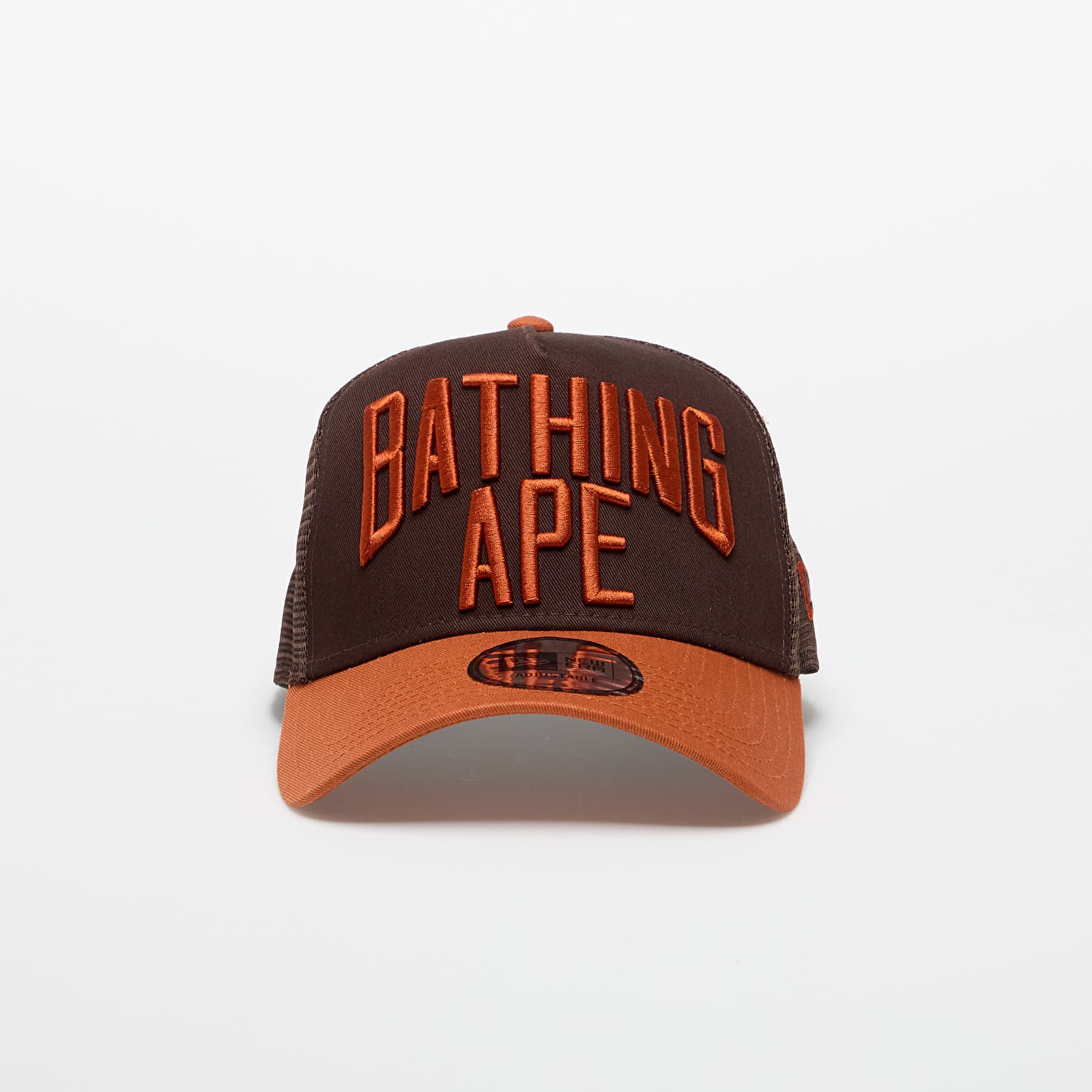 Caps A BATHING APE x New Era 9Forty Nyc Logo Cap Brown