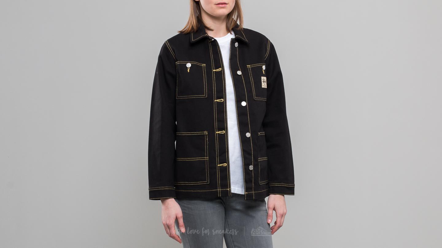 Jacken Stüssy Wyatt Barn Jacket Black