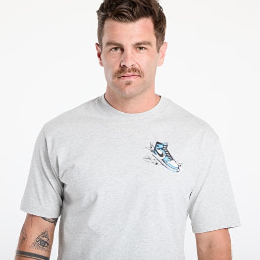 Air Jordan グレー Tシャツ Nike Air Jordan Jumpman Logo Tee Men's T-Shirt Grey Size S