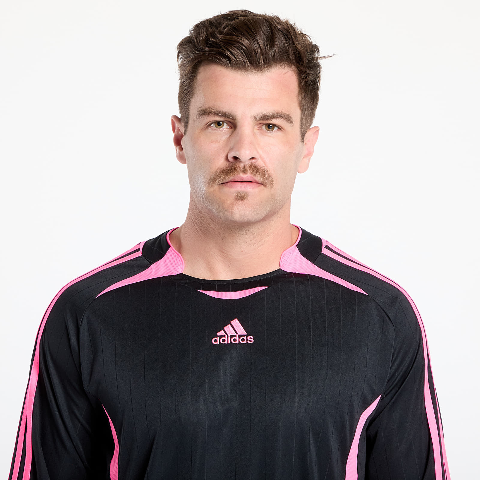 Jerseys adidas Teamgeist Longlseeve Jersey Black/ Lucid Pink